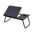 Foldable Laptop Bed Desk with Adjustable Tilt, Five Heights and Cup Holder - view 2