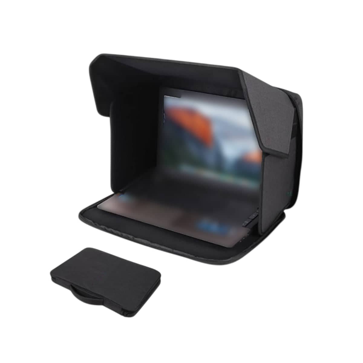 Foldable Laptop Sun Shade and Privacy Cover - 14 Inch (35 x 26 cm) - view 3