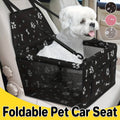 Foldable Pet Car Carrier with Breathable Mesh, 40 x 35 x 25 cm - Grey - view 2