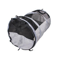 Foldable Pet Car Carrier with Mesh Panels, 123 x 58 cm - Grey