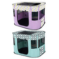 Foldable Pet Fence Tent for Cats and Dogs - Purple, Size XL (90 x 70 x 60 cm) - view 3