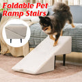 Foldable Pet Ramp Stairs for Cats and Dogs with Non Slip Fabric Cover