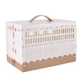 Foldable Pigeon Cage Plastic Homing Pigeon Crate Carrier Training Transport Box - view 2