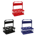Foldable Plastic Beer Carrier Basket for Bottles and Cans - Black - view 3