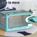 Foldable Plastic Storage Box, Large (58.4 x 33.5 x 41.9 cm) - view 5