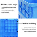 Foldable Plastic Storage Box with Rounded Corners for Workshop and Garage - With Lid - view 5
