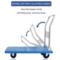 Foldable Platform Trolley Hand Truck with Castor Wheels, 150 kg - view 5