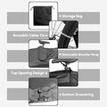 Foldable Polyester Bike Carry Bag for Folding Bike - 105 x 81 cm - view 5