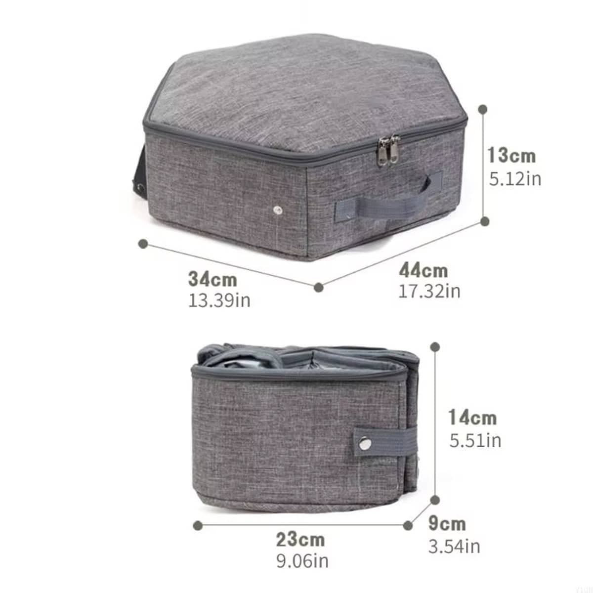 Foldable Portable Cat Litter Box for Travel and Outdoor Use, Lightweight Collapsible - view 3