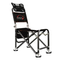 Foldable Recliner Fishing Chair with Backrest, Portable Camping Chair - view 2
