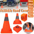 Foldable Reflective Traffic Cone for Road Safety - 70 cm - view 2