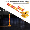 Foldable Residential Driveway Parking Bollard Post Lock - view 4