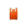 Foldable Reusable Shopping Bags, Pack of 2 - Orange