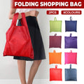 Foldable Reusable Shopping Bags, Pack of 2 - Wine Red - view 2