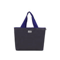Foldable Shopping Bag with Drawstring - Grey, Large (54 x 42 cm)