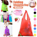 Foldable Shopping Bags, Pack of 5 - Pink - view 2