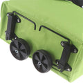 Foldable Shopping Trolley Bag with Wheels - Black - view 5