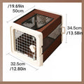 Foldable Soft-Sided Pet Carrier Cage for Cats and Dogs, Breathable Travel - view 3