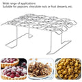 Foldable Stainless Steel Baking Cooling Rack for Pies, Desserts and Ice Cream Display - view 5