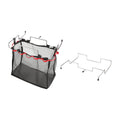 Foldable Stainless Steel Rubbish Bag Rack for Camping - Frame with Mesh Bag - view 3