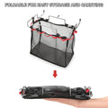 Foldable Stainless Steel Rubbish Bag Rack for Camping - Frame with Mesh Bag - view 5