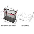 Foldable Stainless Steel Rubbish Bag Rack for Camping - Frame Only - view 4