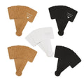 Foldable Sticky Back Jewellery Display Cards, Pack of 100 - Brown Kraft, Plain - view 3