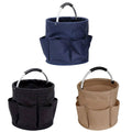 Foldable Storage Basket with Pockets, 28 x 28 cm - Khaki - view 3