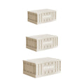 Foldable Toy and Book Storage Box, Beige - Size L (52 x 37.5 x 23 cm) - view 3