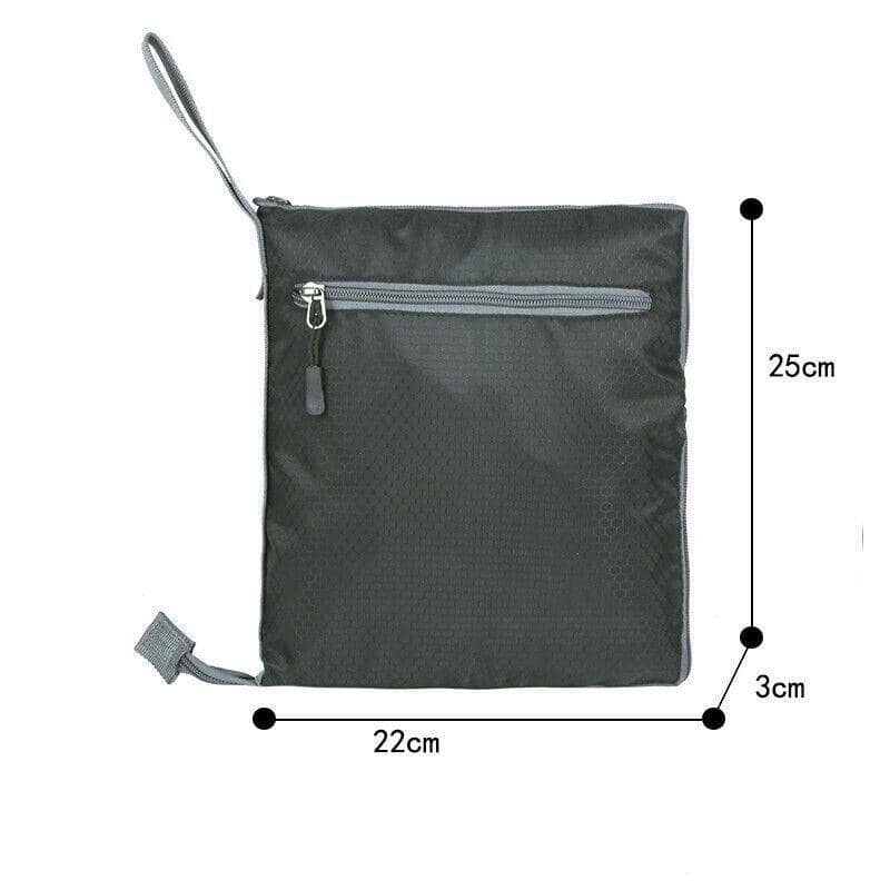 Foldable Travel Duffle Bag 70 Litre with Shoe Compartment, Waterproof Gym Bag - view 4