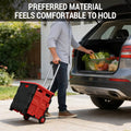 Foldable Trolley Luggage Case with Telescopic Handle and Wheels - view 4