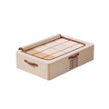 Foldable Under Bed Storage Box, Waterproof Cotton-Linen - Size 3XL (80 x 47 x 24 cm)