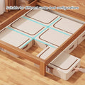 Foldable Under Bed Storage Box, Waterproof Cotton-Linen - Size 3XL (80 x 47 x 24 cm) - view 5