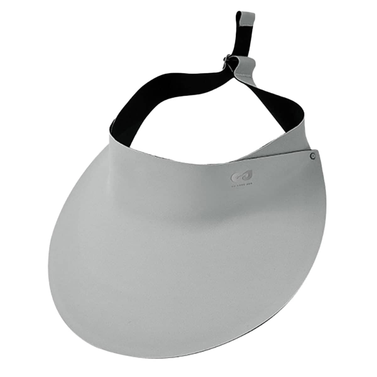 Foldable Wide Brim Sun Visor Hat - Light Grey