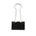 Foldback Binder Clips, Pack of 20 - Black, 41 mm