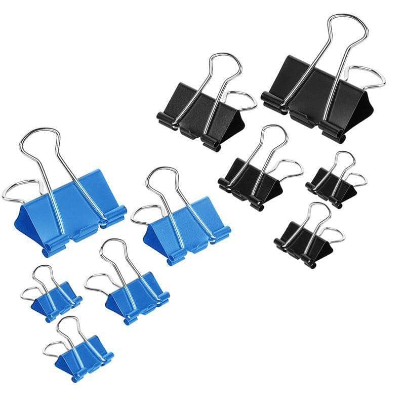 Foldback Binder Clips, Pack of 20 - Black, 41 mm - view 3
