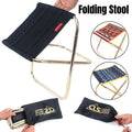 Folding Aluminium Alloy Camping Chair - Blue - view 2