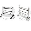 Folding Aluminium Fishing Rod Rack - 12 Holes - view 4