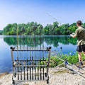 Folding Aluminium Fishing Rod Rack - 24 Holes - view 5
