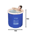 Folding Bathtub Portable Inflatable PVC Bath for Adults and Kids, 75 x 75 cm - view 4