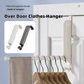 Folding Behind-The-Door Hook Hanger - White - view 2
