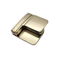 Folding Belt Clip Adjustable Waistband Buckle - Gold