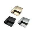 Folding Belt Clip Adjustable Waistband Buckle - Silver - view 3