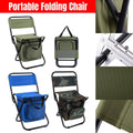 Folding Camping Chair with Storage Bag, Lightweight - Camouflage - view 2