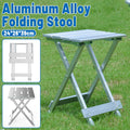 Folding Camping Stool in Lightweight Aluminium Alloy