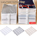 Folding Clothes Boards for Wardrobe Organising, Pack of 10 - Grey - view 2