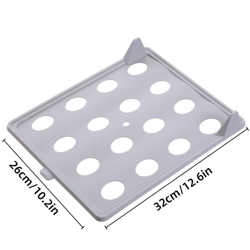 Folding Clothes Boards for Wardrobe Organising, Pack of 10 - Grey - view 4