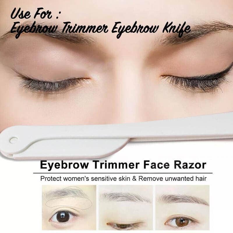 Folding Eyebrow Razor Set for Brow Shaping, Pack of 3 - view 5