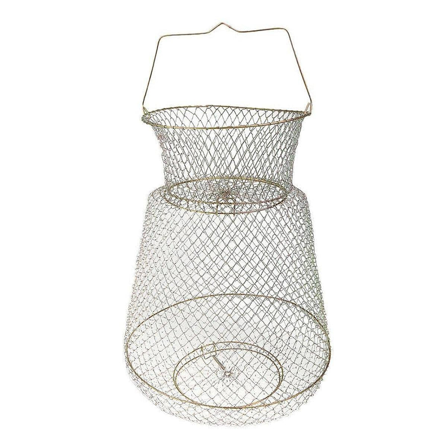 Folding Fish Trap Mesh Cage - 25cm x 33cm