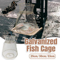 Folding Fish Trap Mesh Cage - 25cm x 33cm - view 2